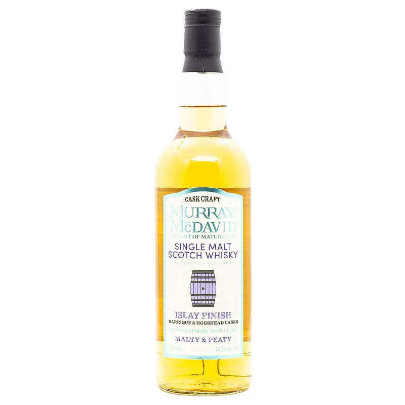 Murray McDavid Mannochmore Cask Craft Batch ISLY-01 Islay Finish (70cl, 44.5%)