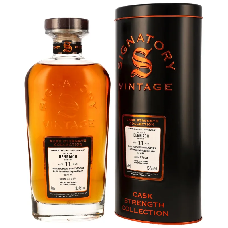 Benriach 11 Year Old 2015/2026 - Signatory Vintage #101