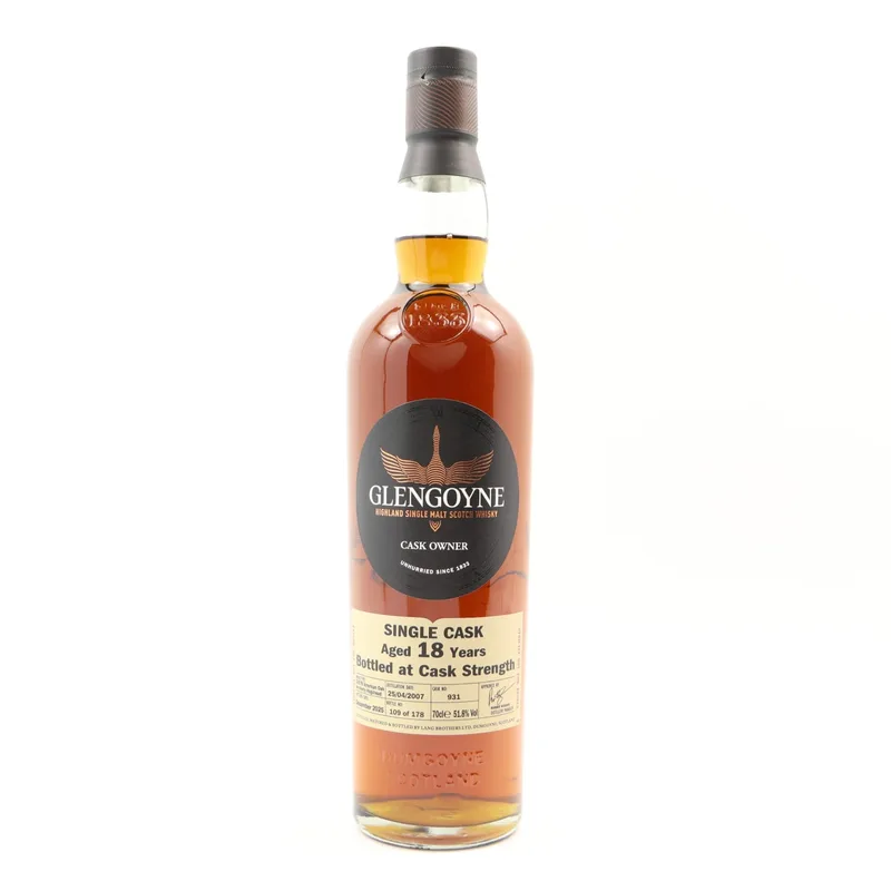Glengoyne – 2007 18 Year Old Single Cask #931 (70cl, 51.8%)