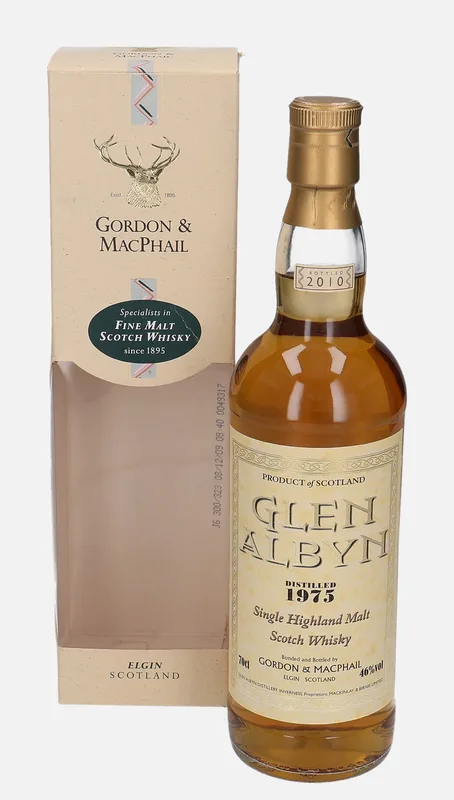 Glen Albyn – 1975 Gordon & MacPhail Distillery Labels