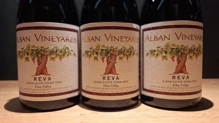 2006 Alban Vineyards Reva Estate Syrah - California - 3 Bottles (0.75L)