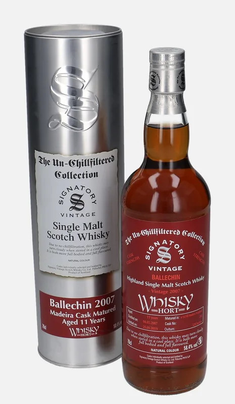 Edradour – 2007 11 Year Old Signatory Vintage The Un-Chillfiltered Collection