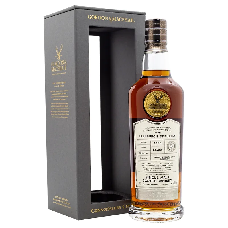 Gordon & MacPhail Glenburgie Aged 26 Years 1995/2020 Cask 6349 (70cl, 56.8%)