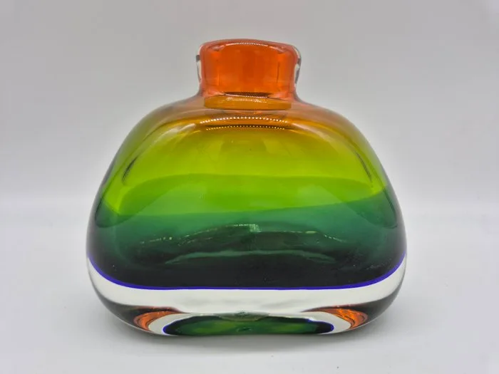 Schwere Glasvase in Sommerso - Vase - Glass