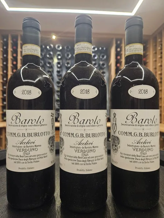 2018 Comm. G.B. Burlotto Acclivi Barolo - Barolo DOCG - 3 Bottles (0.75L)