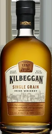 Kilbeggan Single Grain Irish Whiskey (70cl, 43%)