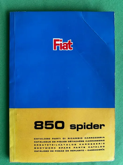 Manual - Fiat - 850 Spider - 1967