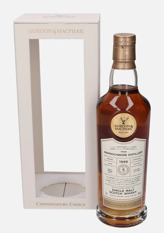 Mannochmore – 1999 18 Year Old Gordon & MacPhail Connoisseurs Choice Batch 18/048