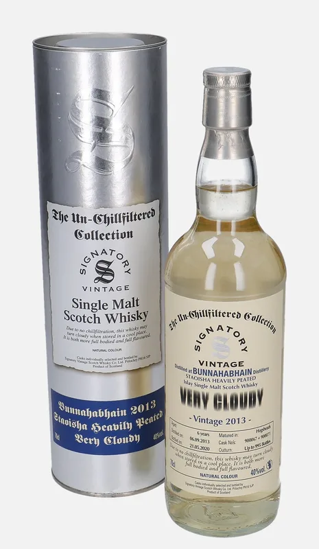 Bunnahabhain – 2013 6 Year Old Signatory Vintage (70cl, 40%)