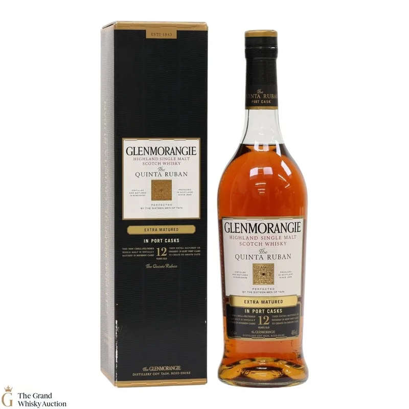Glenmorangie – 12 Year Old - Quinta Ruban (70cl, 46%)