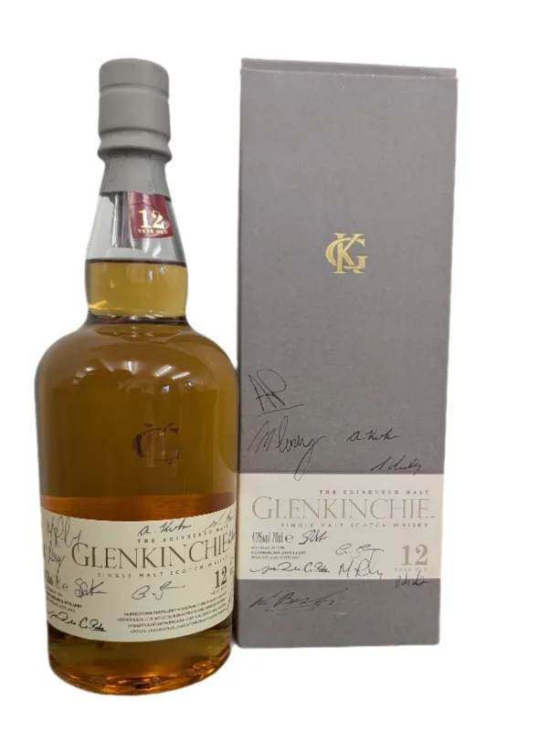 Glenkinchie – 12 Year Old Distillery Managers Signed