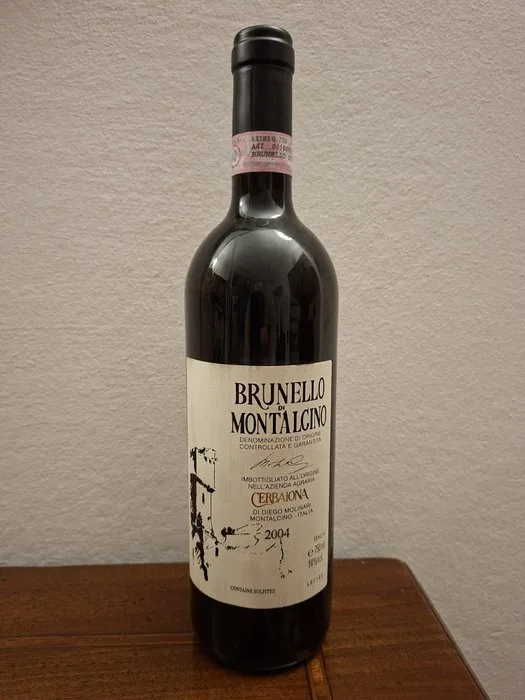 2004 La Cerbaiona Diego Molinari - Brunello di Montalcino - 1 Bottle (0.75L)