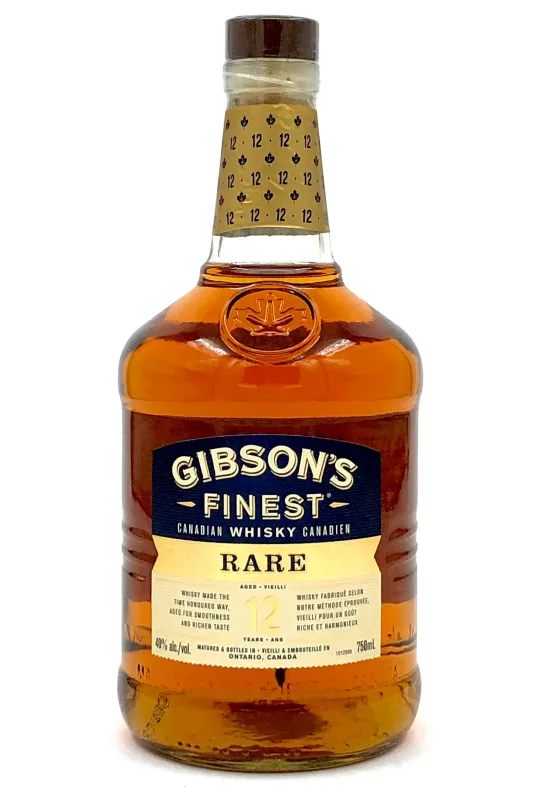Gibson's Finest 12 Year Old Canadian Blended Whisky