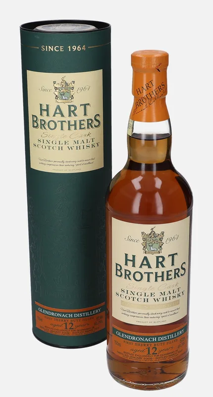 Glendronach – 2009 12 Year Old Hart Brothers Single Cask (70cl, 57.5%)