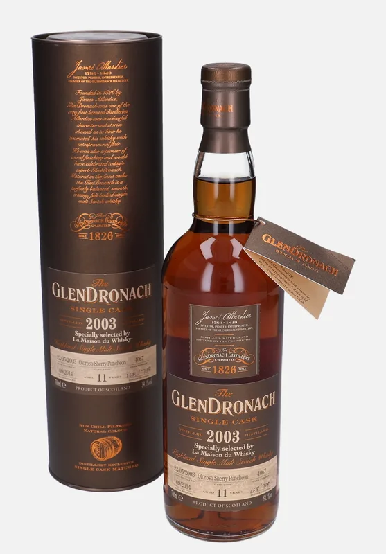 Glendronach – 2003 11 Year Old Single Cask