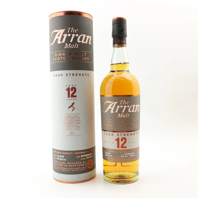 Arran – 12 Year Old Cask Strength Batch #4 (70cl, 53.2%)