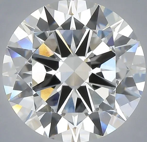 1 pcs Diamond (Lab-grown) - 6.01 ct - Round - E - VVS2 - International Gemological Institute (IGI) - A Remarkable Diamond