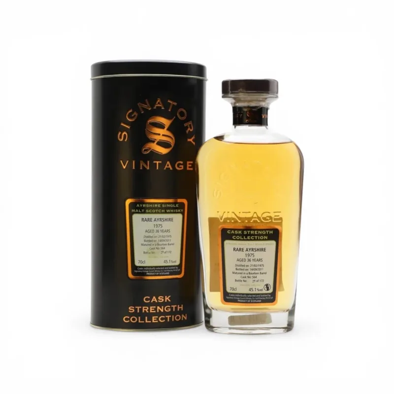 Rare Ayrshire (Ladyburn) 1975 36 Year Old