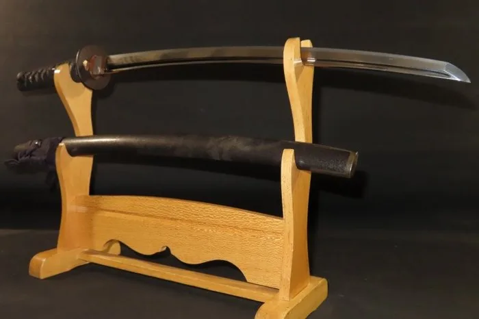 Katana - Tamahagane Steel - A7-153 Wakizashi w/Koshirae - Japan - Edo Period (1600-1868)