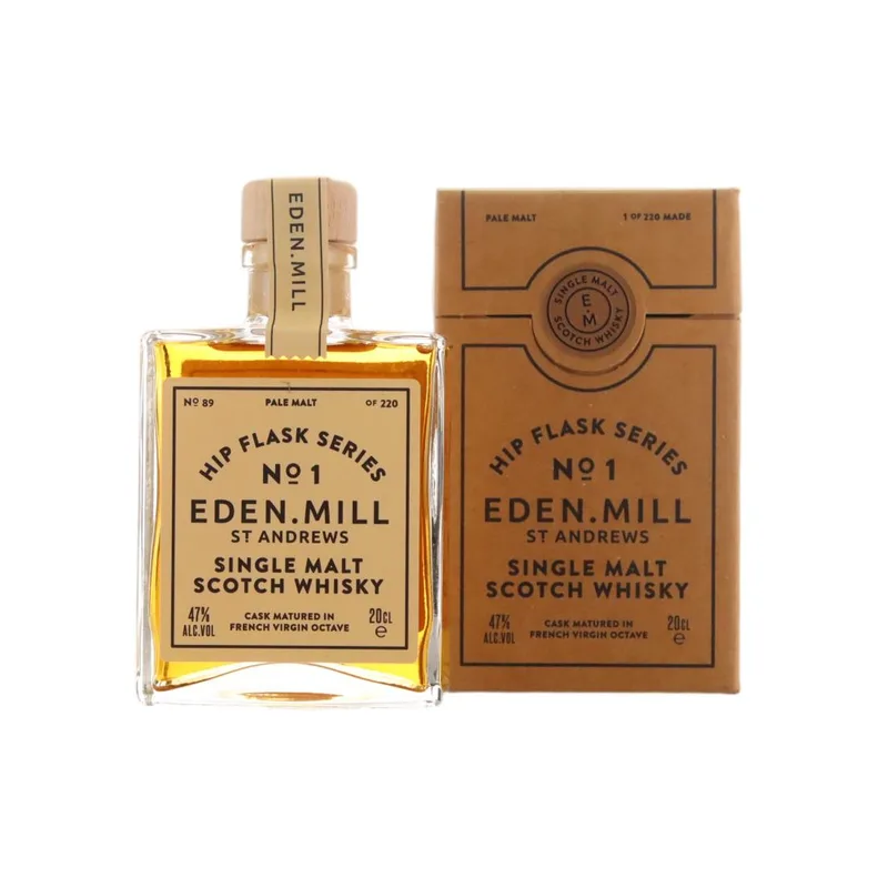 Eden Mill – Single Malt Hip Flask Series No.1 - French Virgin Octave