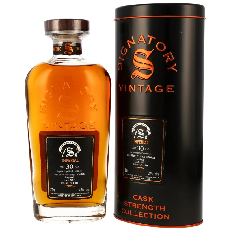 Imperial – 30 Year Old 1995/2025 Hogshead 50271 Symington's Choice Signatory Vintage