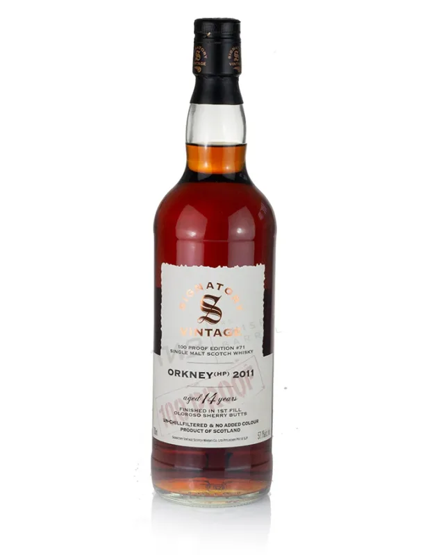 Mystery Malt (Orkney HP) 14 Year Old 2011 Signatory 100-Proof Edition #71 (57.1%)