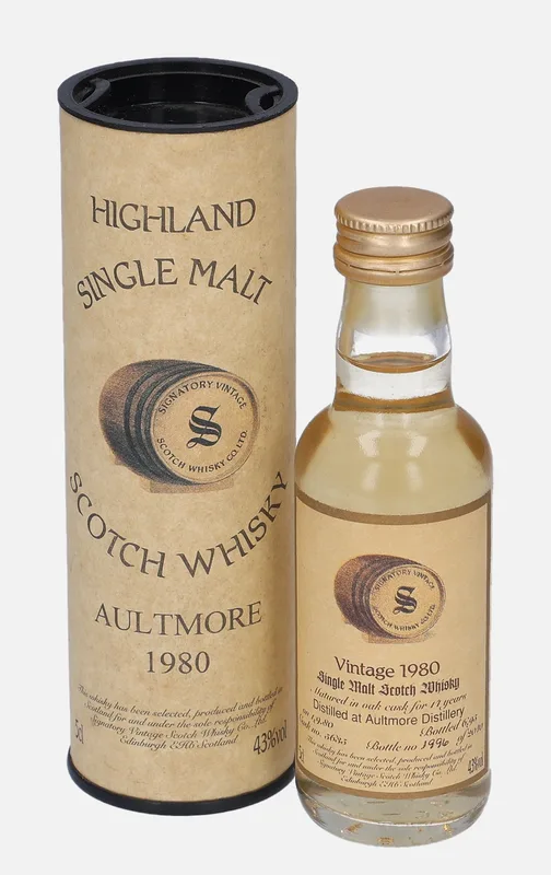 Aultmore – 1980 14 Year Old Signatory Vintage Scotch Whisky Co.