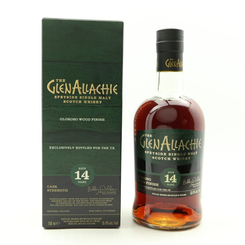 Glenallachie – 14 Year Old Oloroso Finish UK Exclusive (70cl, 55.4%)