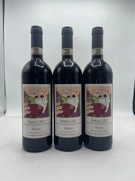 2022 Cesare Bussolo Barolo Fossati - Barolo DOCG - 3 Bottles (0.75L)