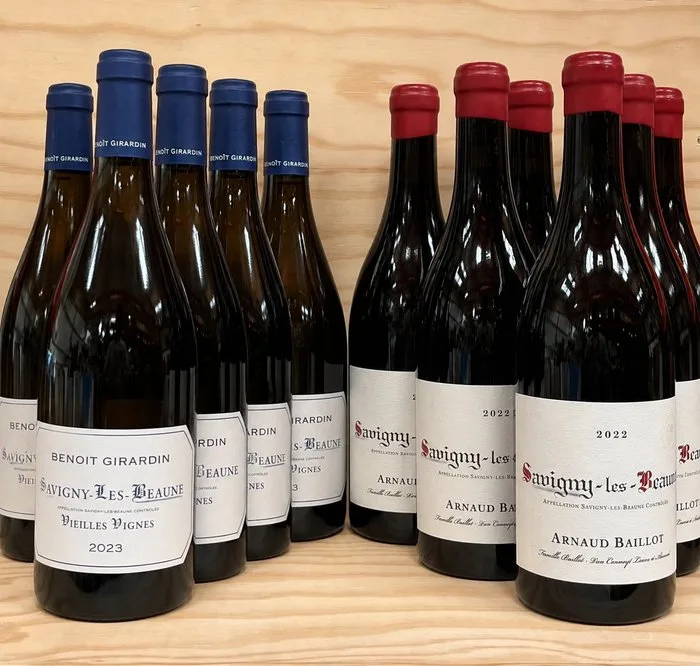 2023 x 4 Benoit Girardin "Vielles Vignes" blanc & 2022 x 6 Arnaud Baillot rouge - Savigny lès Beaune - 10 Bottles (0.75L)