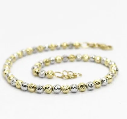 Bracelet - 18 kt. Yellow gold, White gold