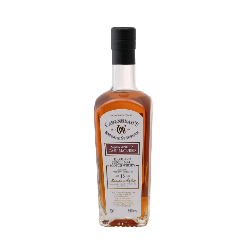 Deanston – 15 Year Old Manzanilla Cask Cadenhead's Authentic Collection