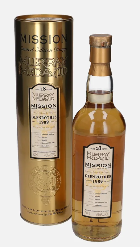 Glenrothes – 1989 18 Year Old Murray McDavid Mission Gold Series