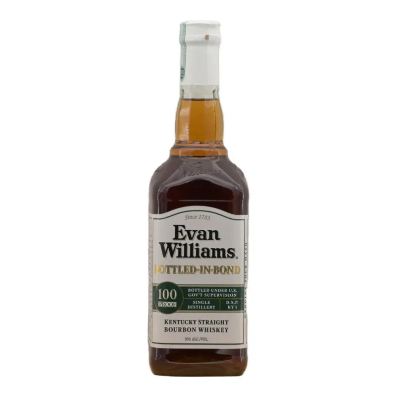 Evan Williams Bottled-in-Bond 4 Year Old 100 Proof (70cl, 50%)
