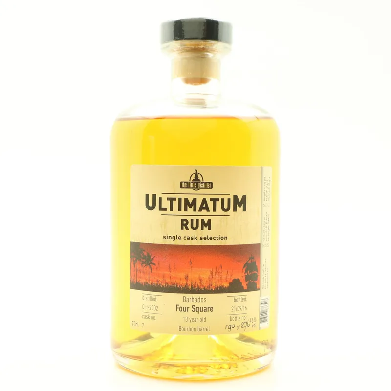 Foursquare – 2002 13 Year Old Ultimatum Rum (70cl, 46%)