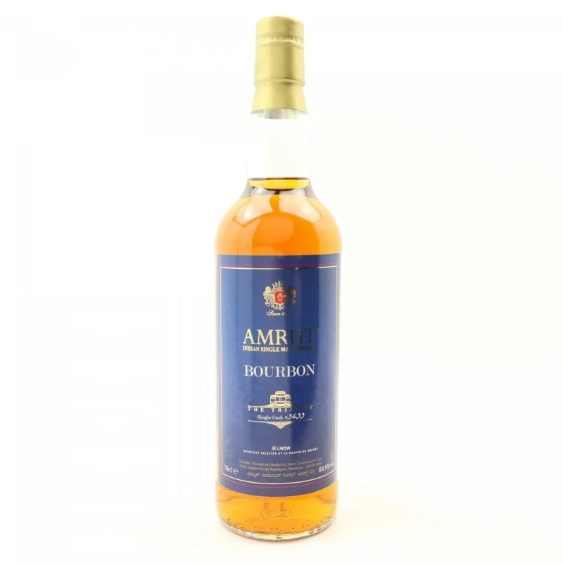 Amrut – The Trilogy Bourbon Cask #3433 for La Maison Du Whisky (70cl, 62.8%)