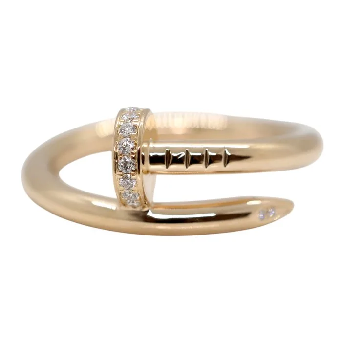 Cartier - Ring - Juste un clou - 18 kt. Rose gold - Diamond