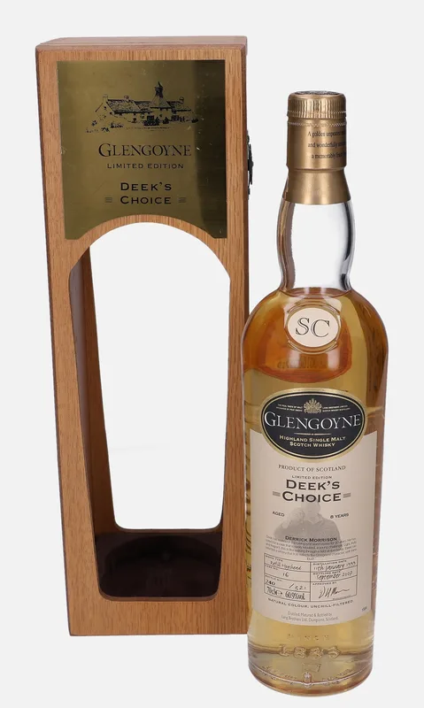 Glengoyne – Deek’s Choice 1999 8 Year Old (70cl, 60.9%)