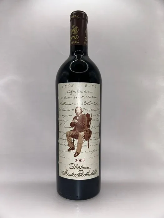 2003 Chateau Mouton Rothschild - Pauillac 1er Grand Cru Classé - 1 Bottle (0.75L)