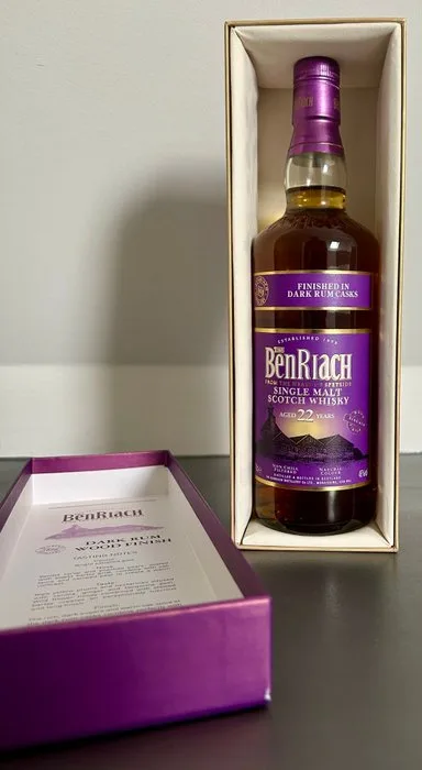 Benriach 22 years old Dark Rum Wood Finish - b. 2016 - 70cl