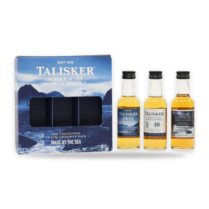 Talisker – Made By The Sea - Collection Pack (3x5cl)