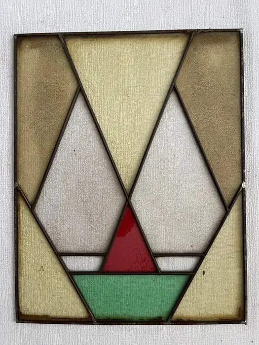 Art Deco Stained glass window - 20th century