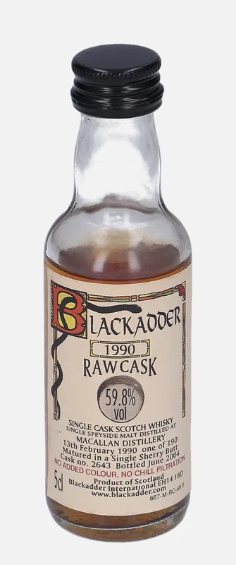 Macallan – 1990 Blackadder International Raw Cask