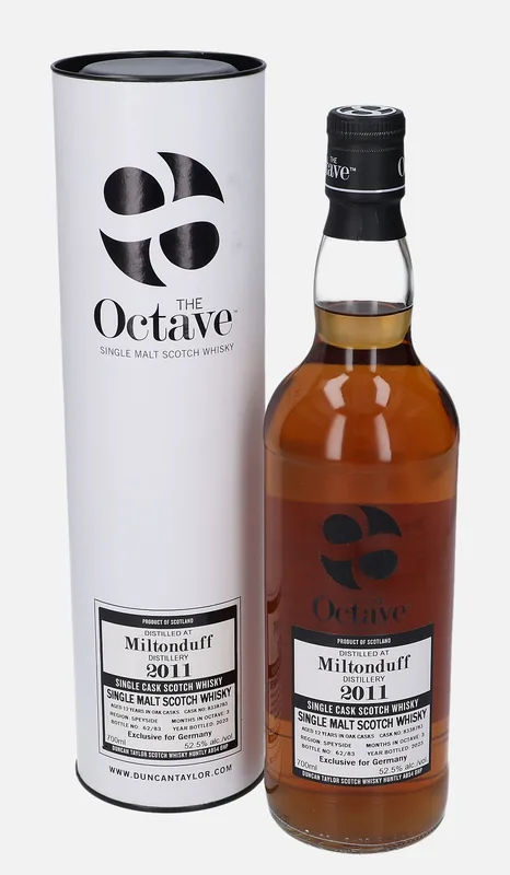 Miltonduff – 2011 12 Year Old Duncan Taylor the Octave