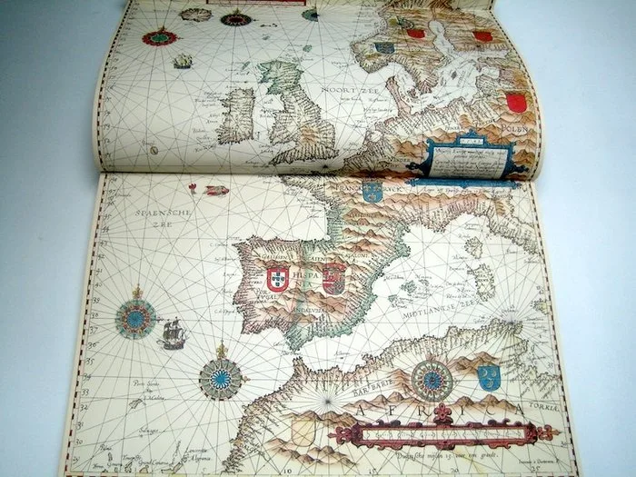 Europe - Sea charts; Lucas Jansz. Waghenaer - Spieghel der Zeevaerdt - 1961-1980