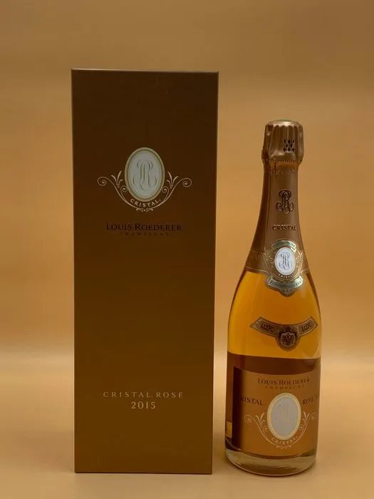 2015 Louis Roederer, Cristal Rosé - Champagne - 1 Bottle (0.75L)