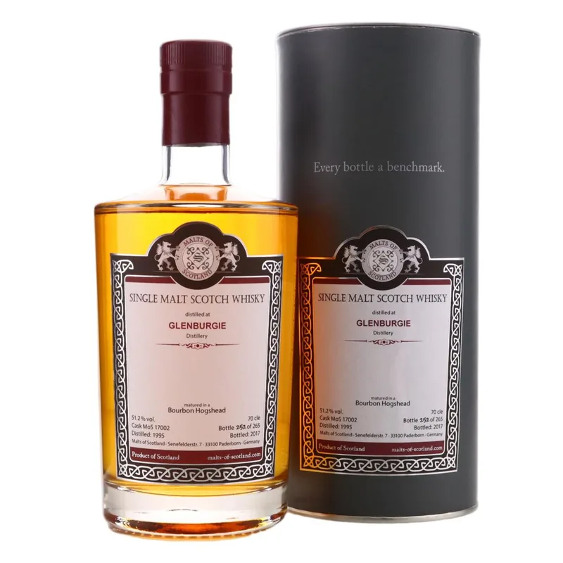 Glenburgie – 1995 Malts of Scotland