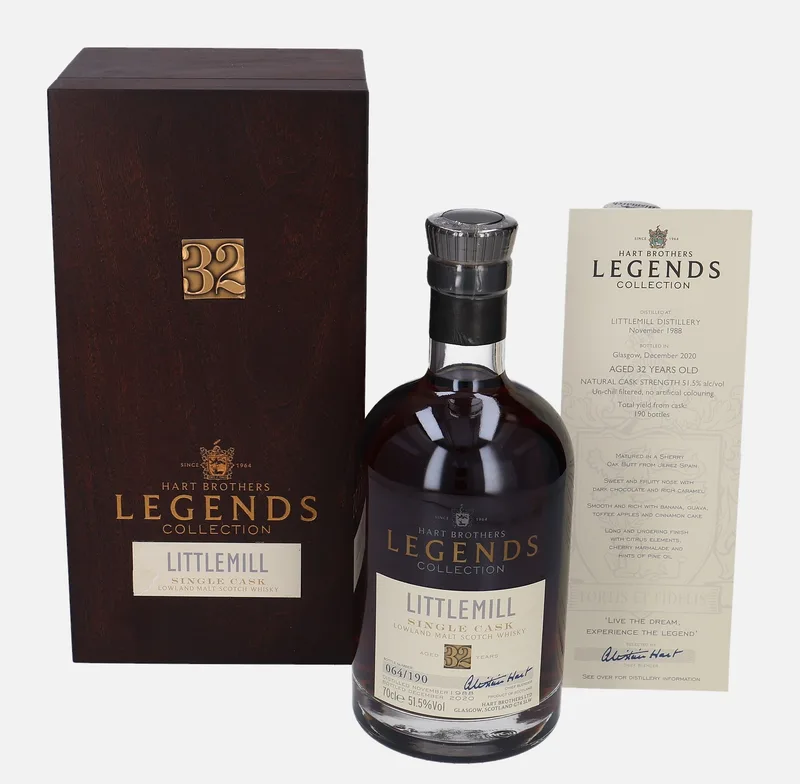 Littlemill – 1988 32 Year Old Hart Brothers Legends Collection