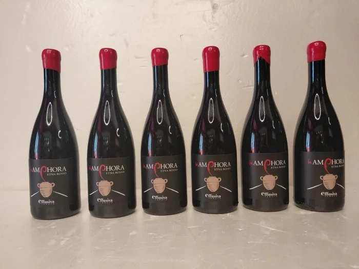 2022 Tenuta Effusiva, Amphora Rosso - Sicily DOC - 6 Bottles (0.75L)