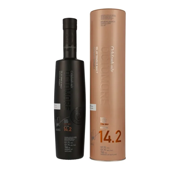 Octomore 14.2 128.9 PPM Islay Single Malt (70cl, 57.7%)
